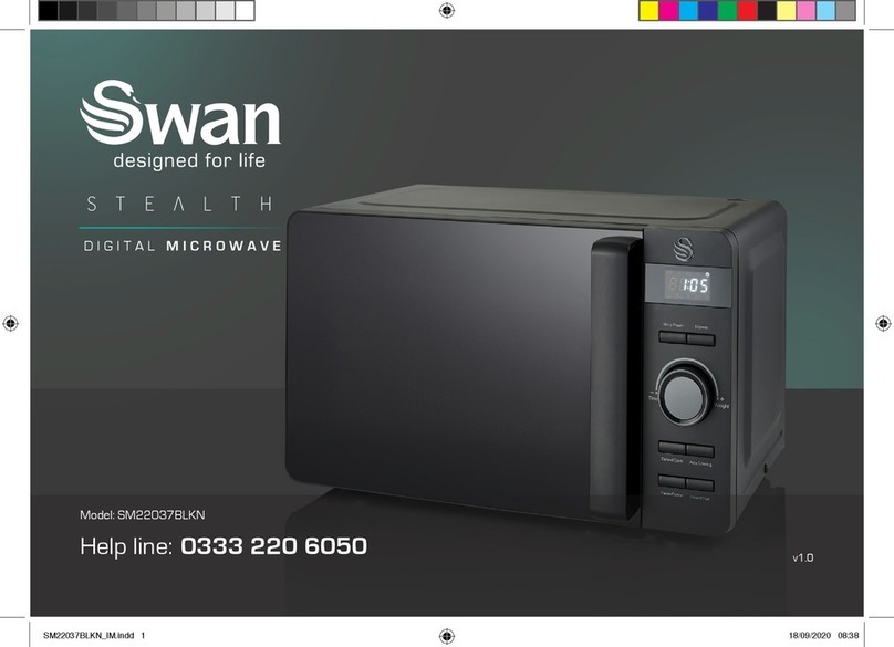 Swann STEALTH SM22037BLKN manual