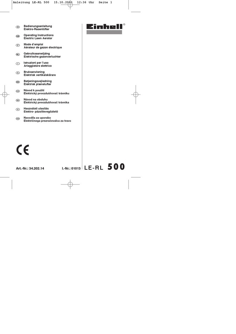 EINHELL LE-RL 500 User manual