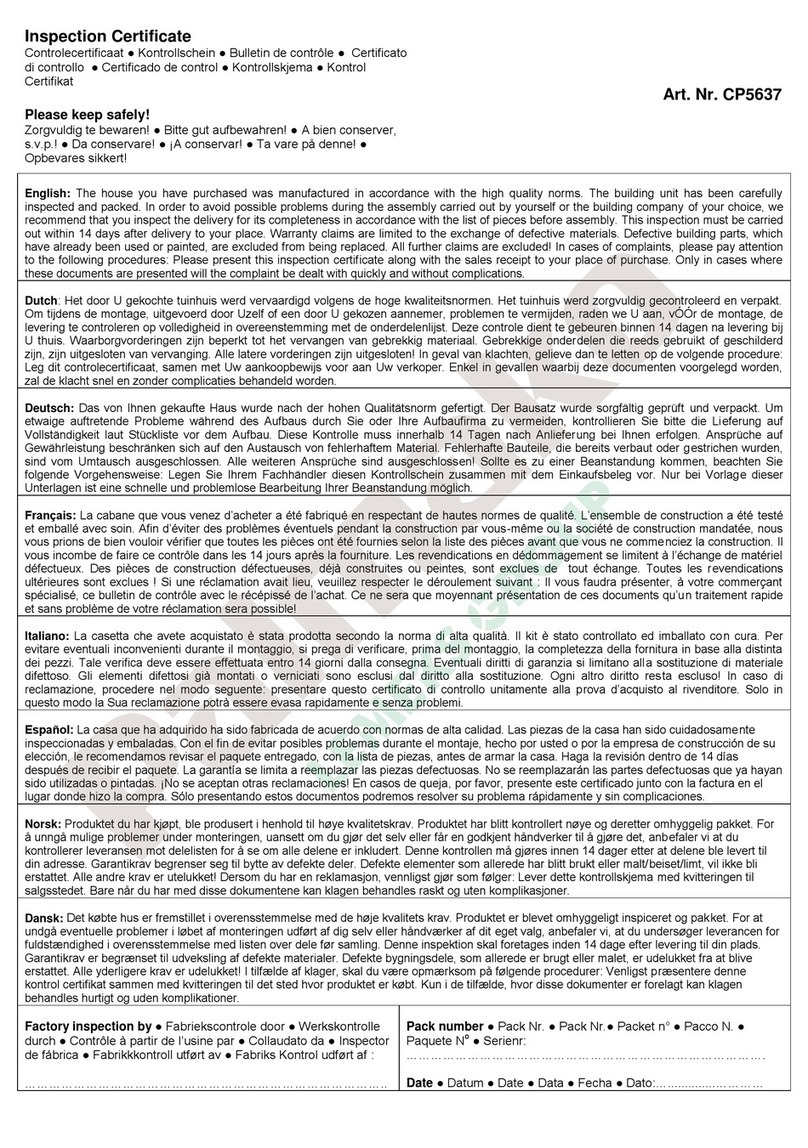 Palmako Robert User manual