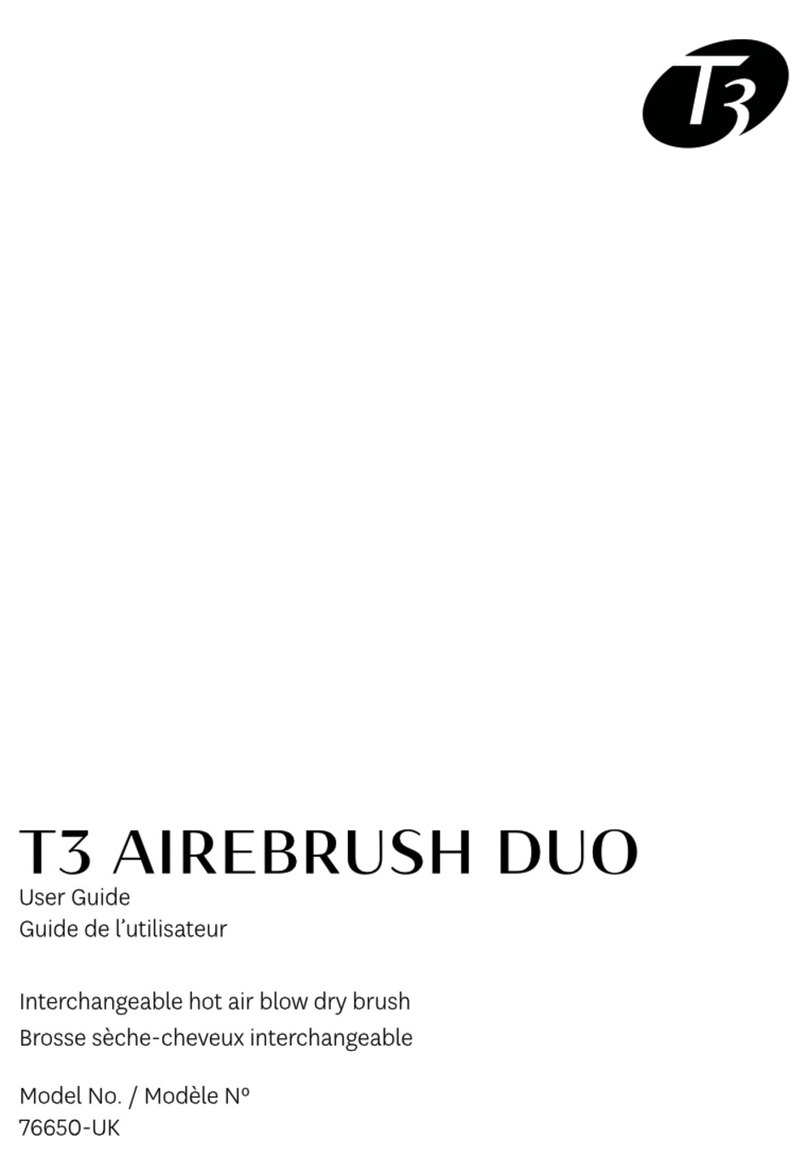T3 Airbrush Duo 76650-UK User manual