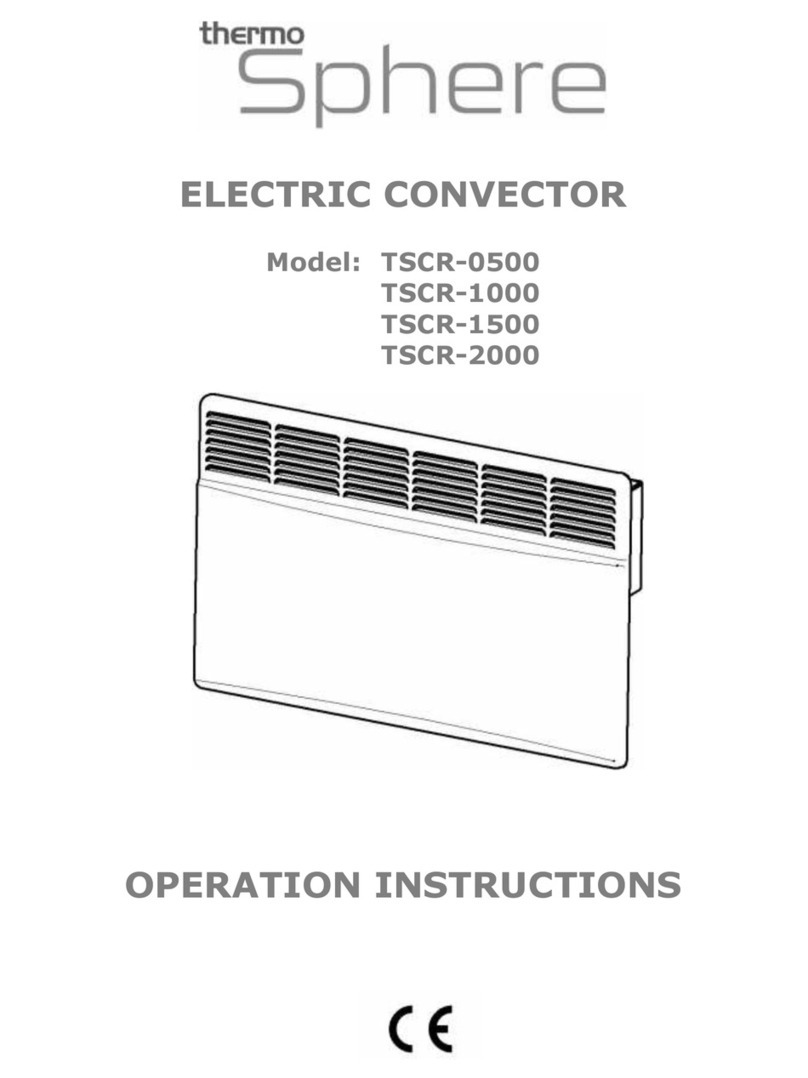 Thermo Sphere TSCR-0500 Operation instructions Thermo Sphere TSCR-0500 Operation instructions