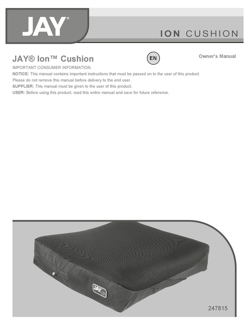 Sunrise Medical Jay Ion owner's manual