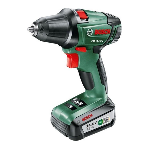 Bosch PSR 1440 LI-2 User manual