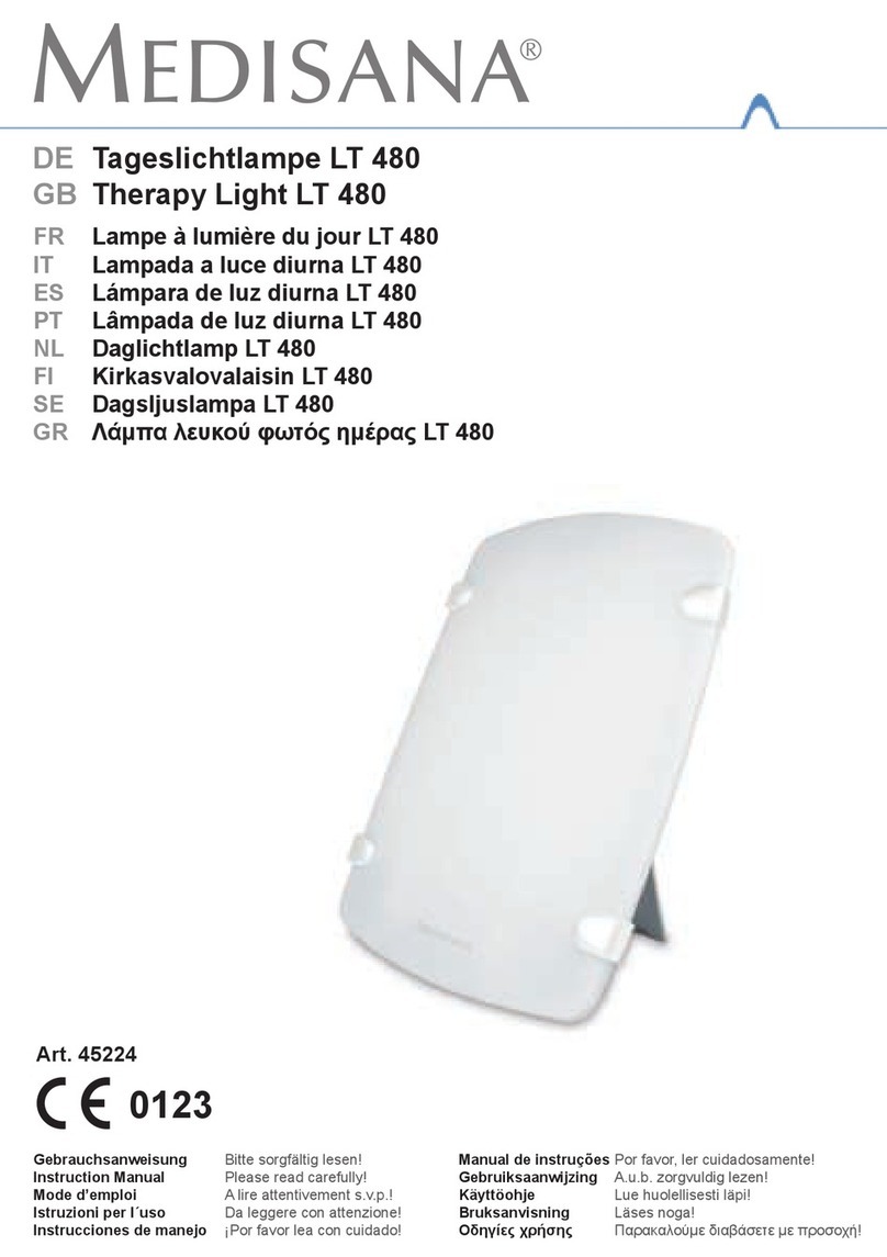 Medisana LT 480 instruction manual