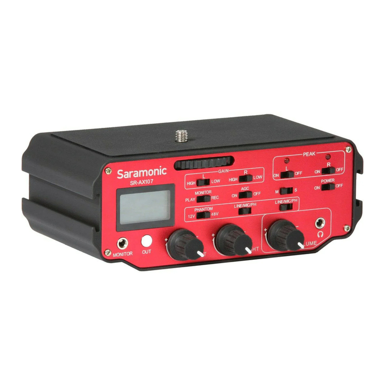 Saramonic SR-AX107 user manual