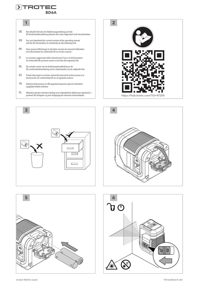 Trotec BD6A instruction manual