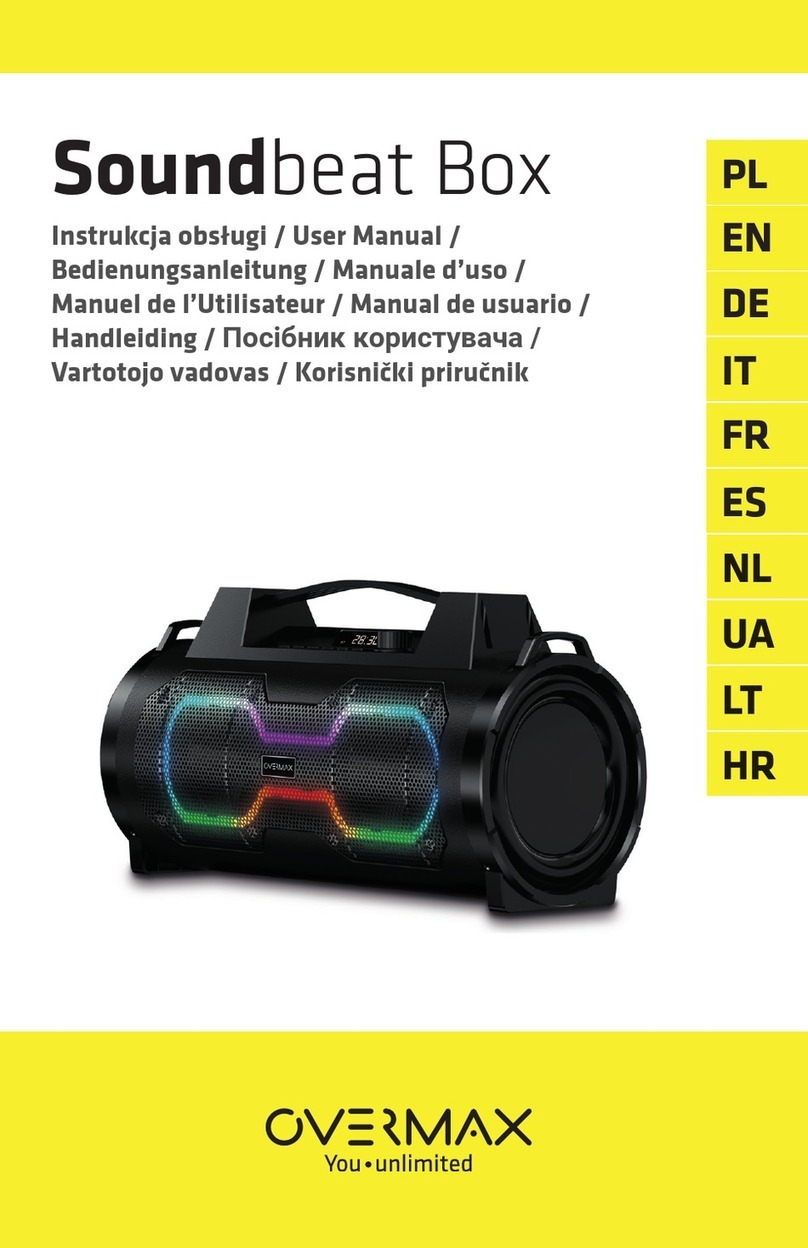 Overmax Soundbeat Box user manual
