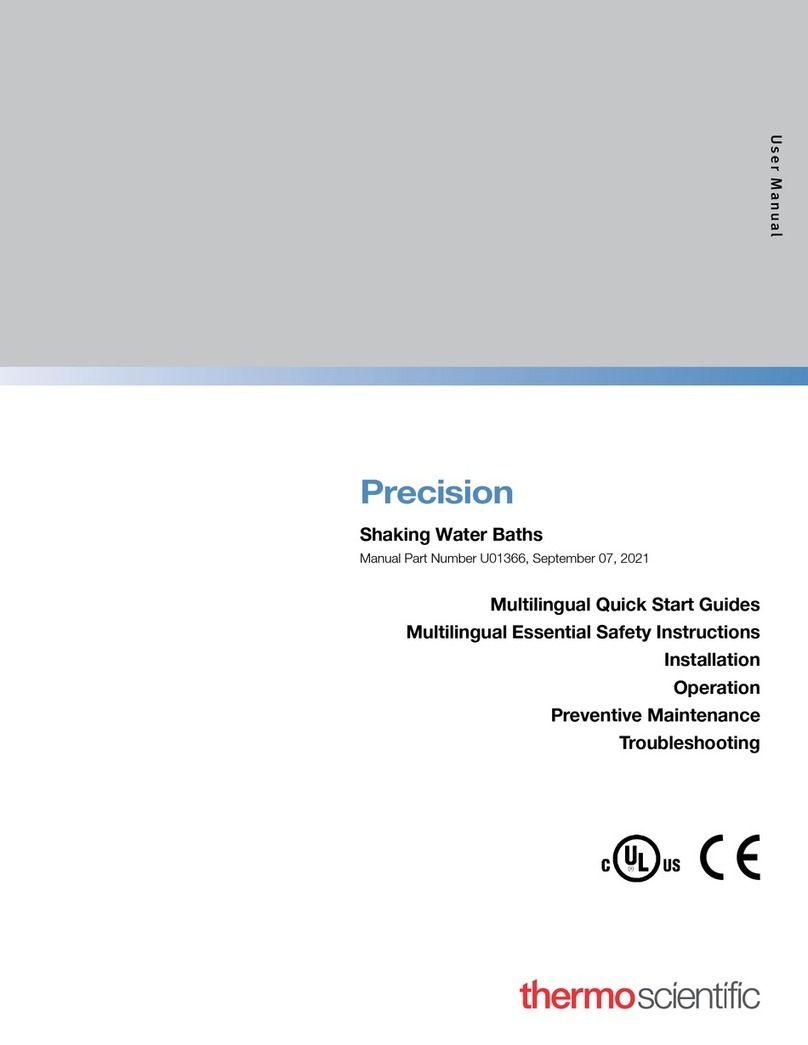 Thermo Scientific Precision U01366 user manual