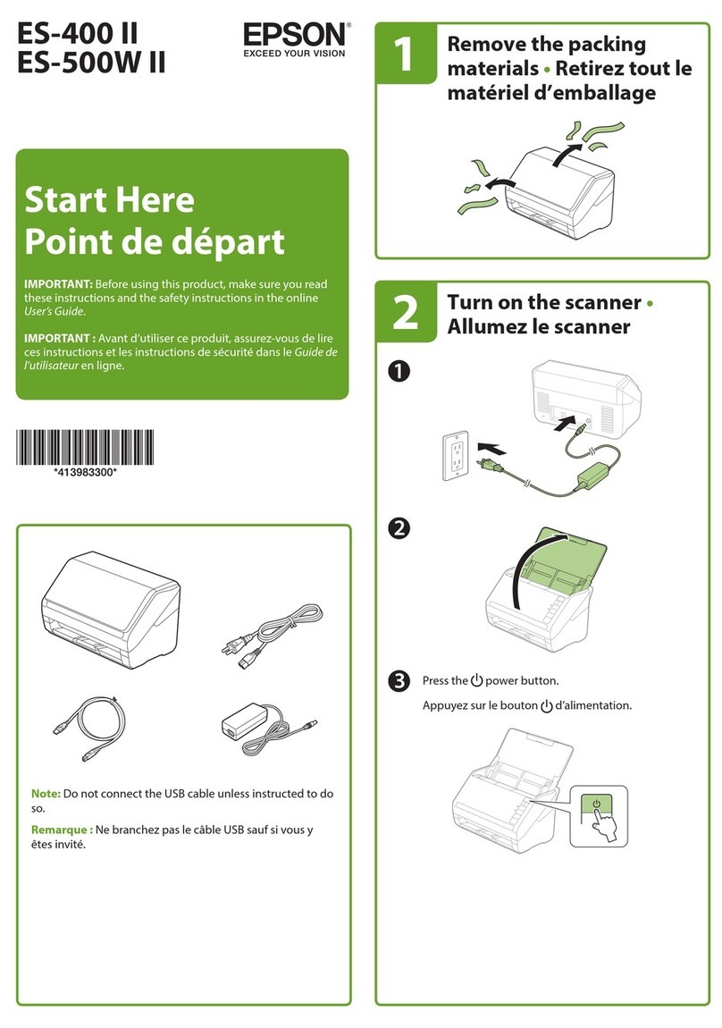 Epson ES-400 II Instruction Manual