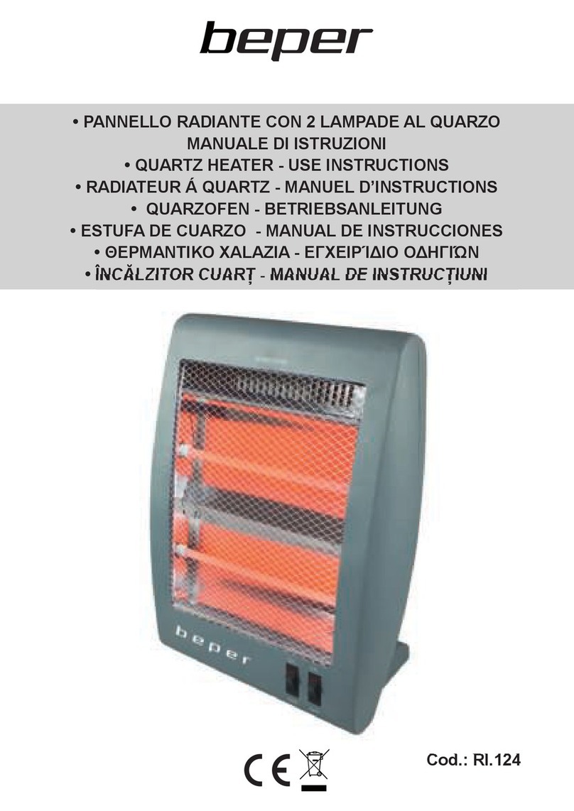 Beper RI.124 Use instruction
