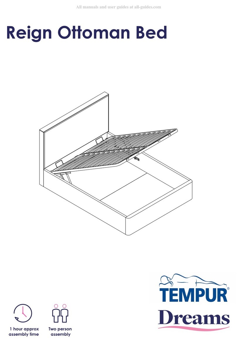 DREAMS TEMPUR Reign User manual