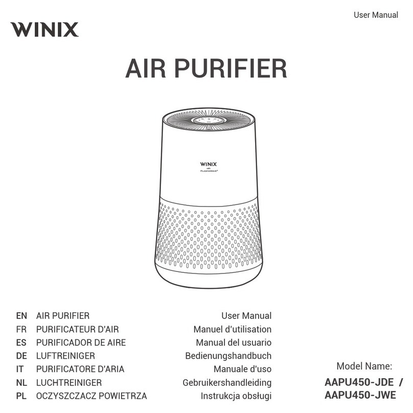 Winix AAPU450-JDE user manual