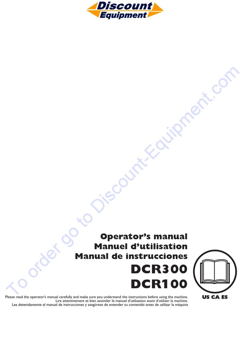 Husqvarna DCR 300 Operator's manual