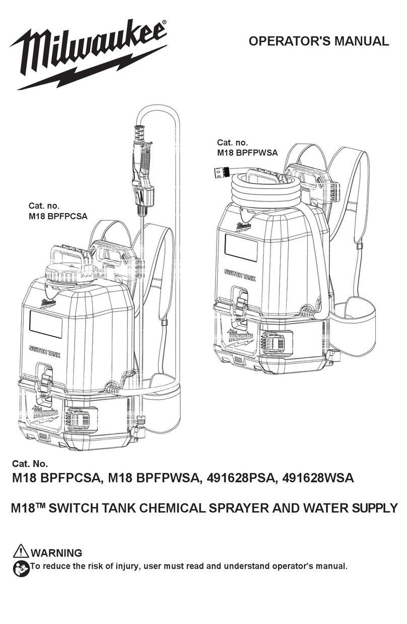 Milwaukee M18 Operator's manual