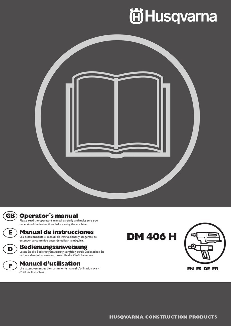 Dimas DM 406 H Operator's manual