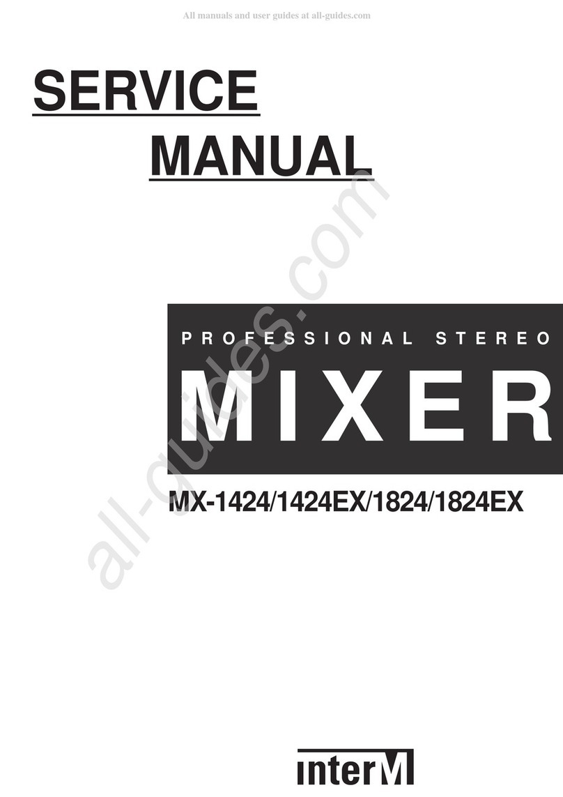 Inter-m MX-1424 Service manual
