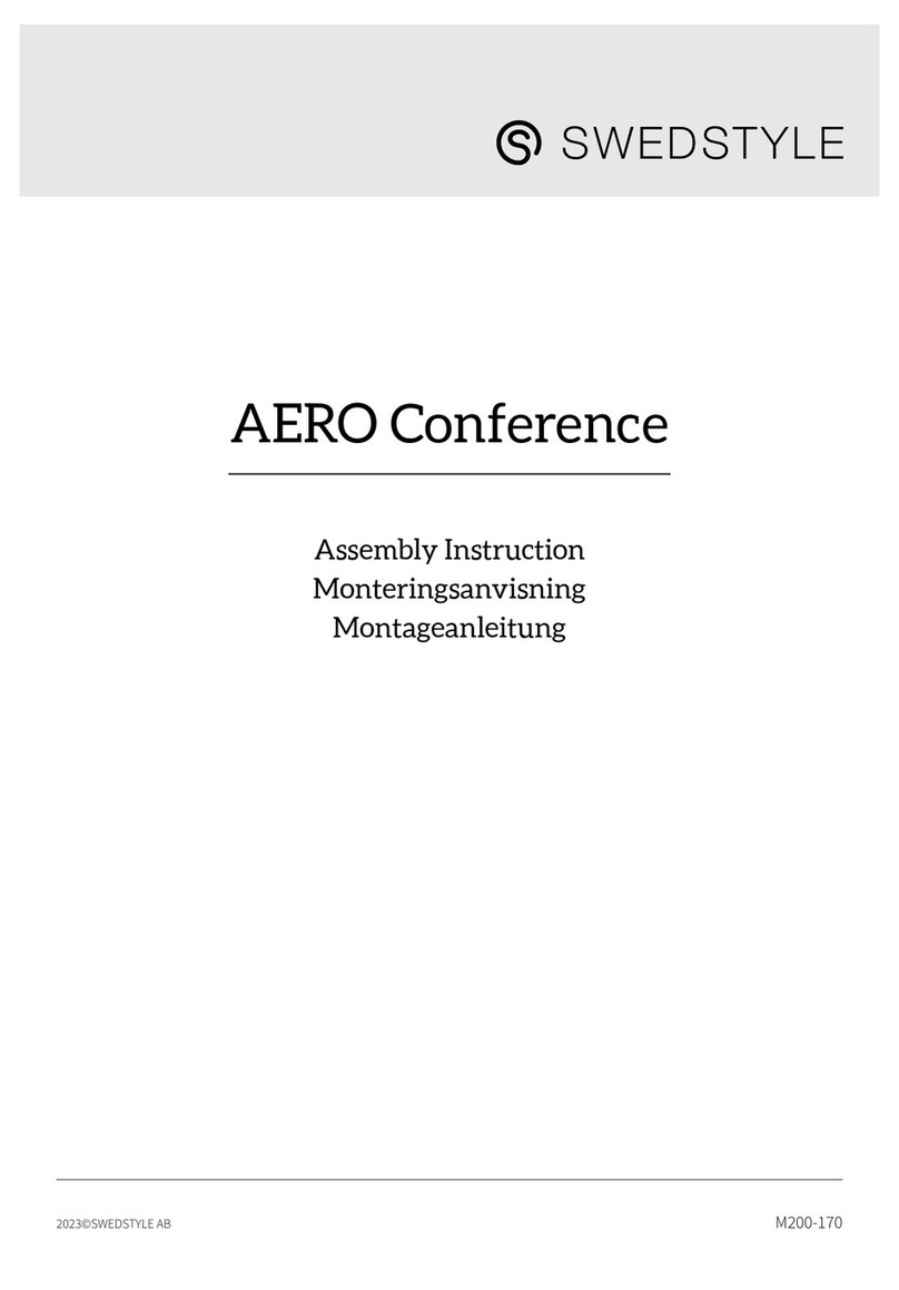 Swedstyle AERO Conference User manual Swedstyle AERO Conference User manual
