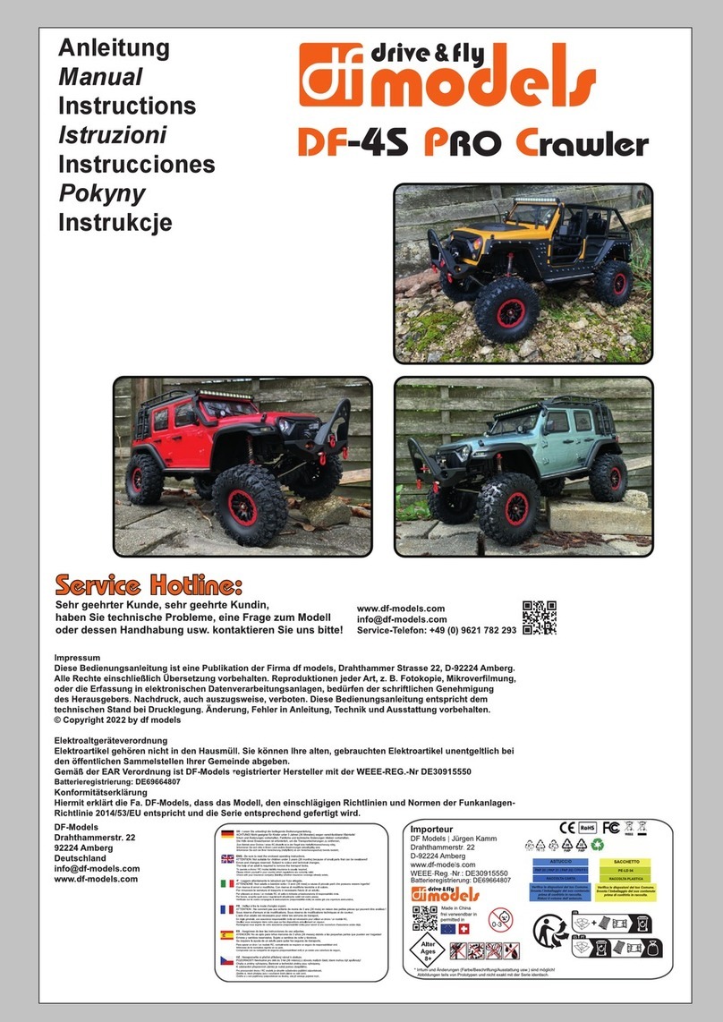 DF-models DF-4S PRO Crawler User manual