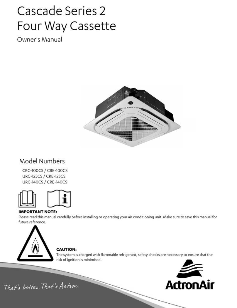 ActronAir Cascade 2 Series owner's manual