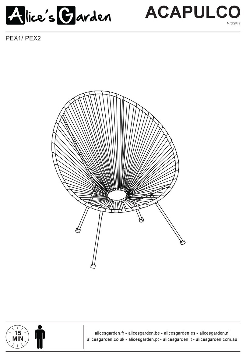 Alice's Garden ACAPULCO PEX1 User manual