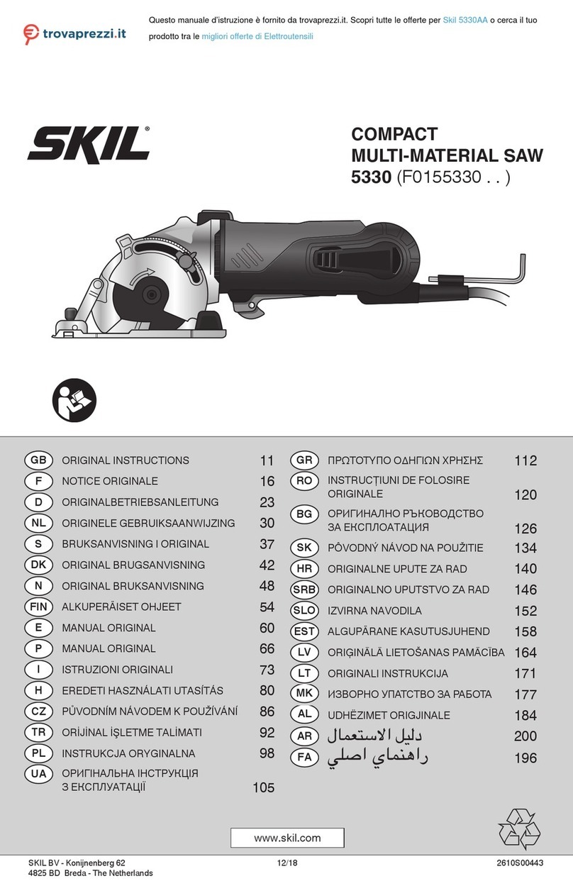 Skil 5330AA User manual