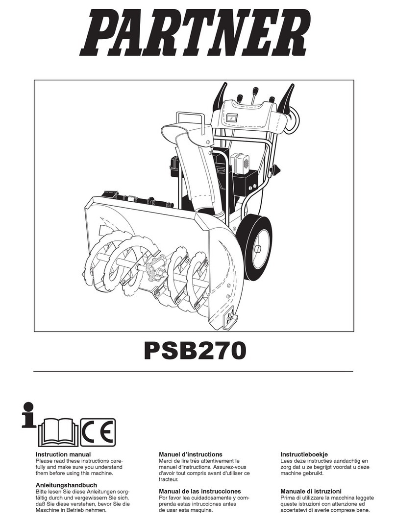 Partner PSB270 instruction manual