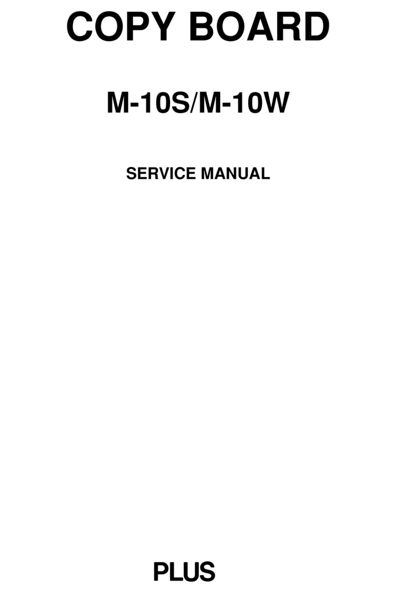 Plus M-10S Service manual