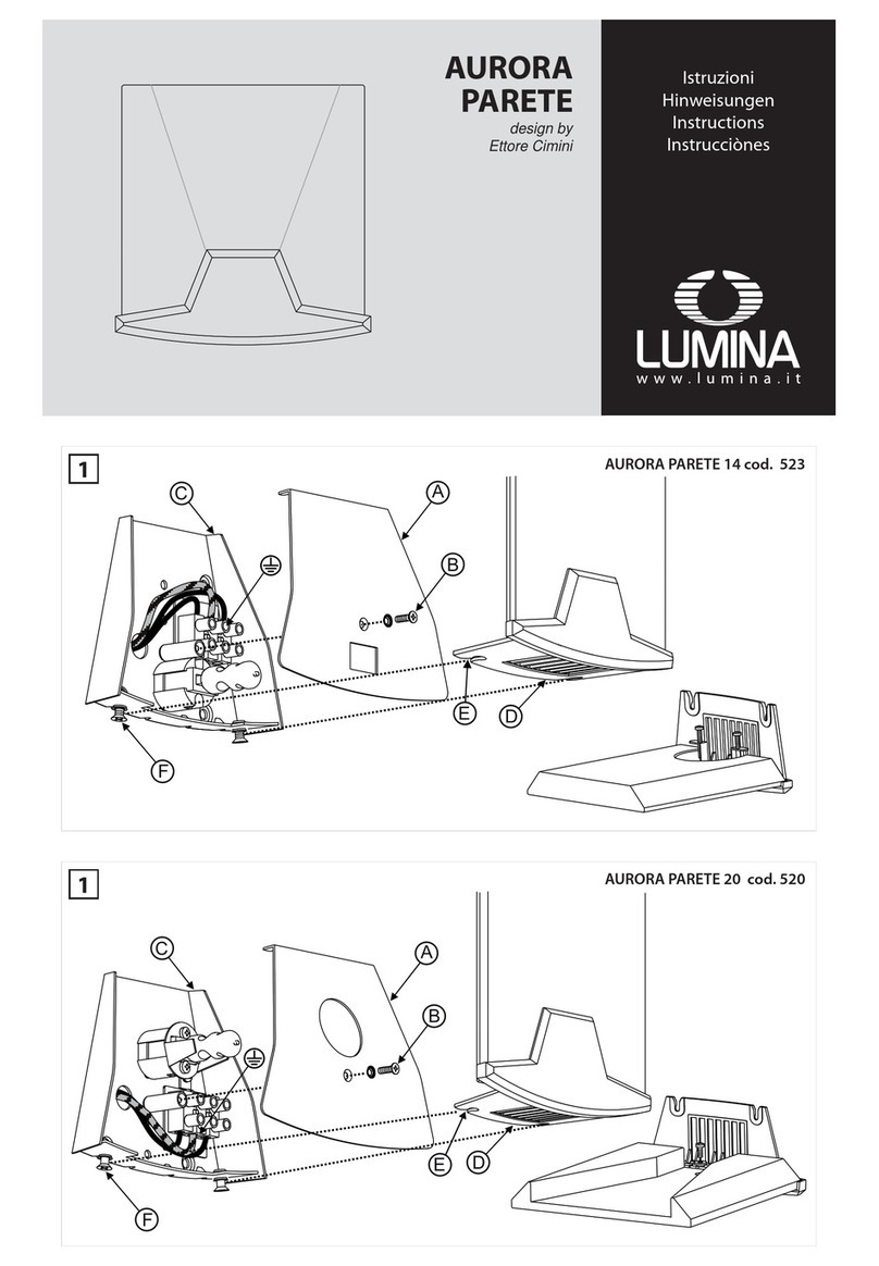 Lumina AURORA PARETE 14 User manual