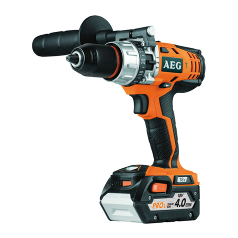 AEG BSB 18 User manual