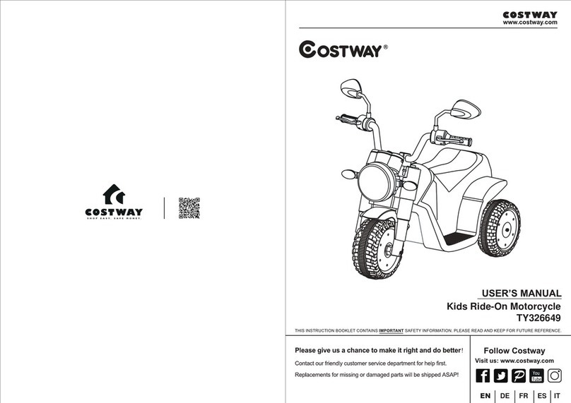 Costway TY326649 User manual
