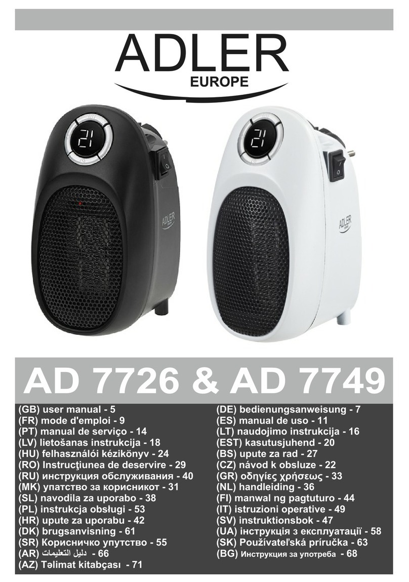 Adler Europe AD 7749 user manual