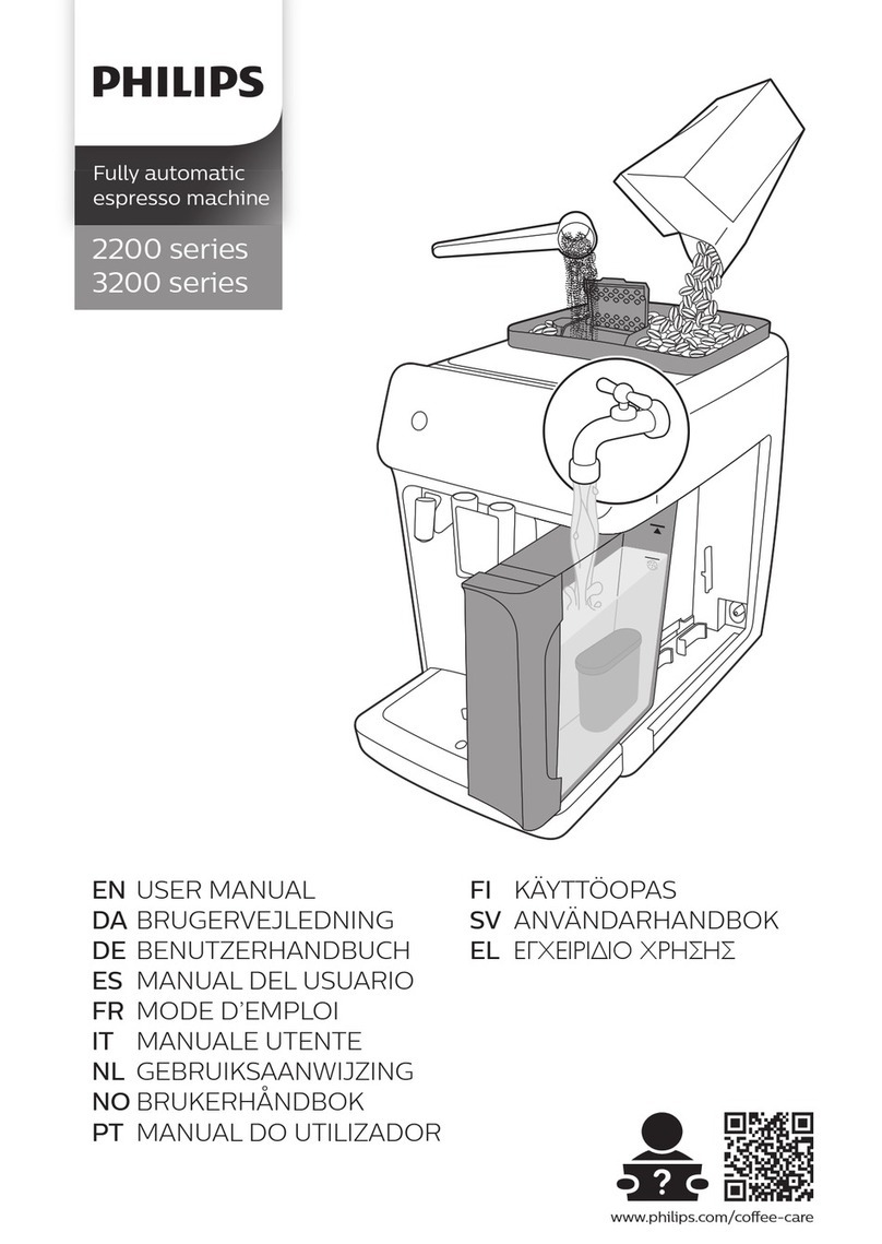 Philips EP2520 User manual