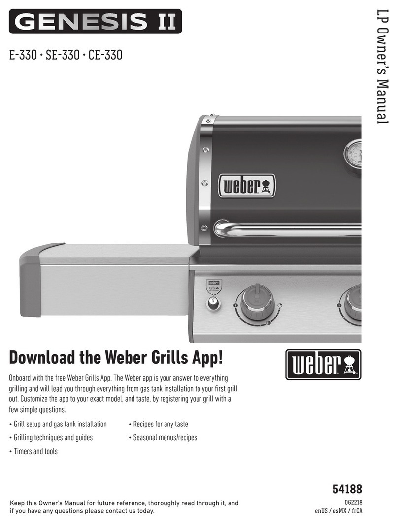 Weber GENESIS II E-330 User manual