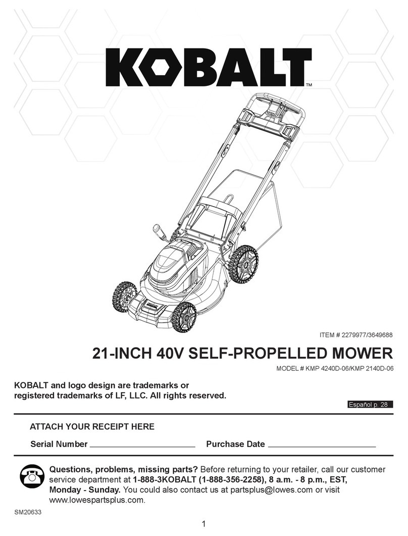 Kobalt KMP 4240D-06 User manual