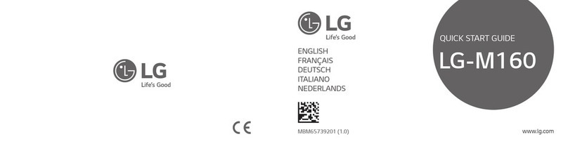 LG LG-M160 User manual