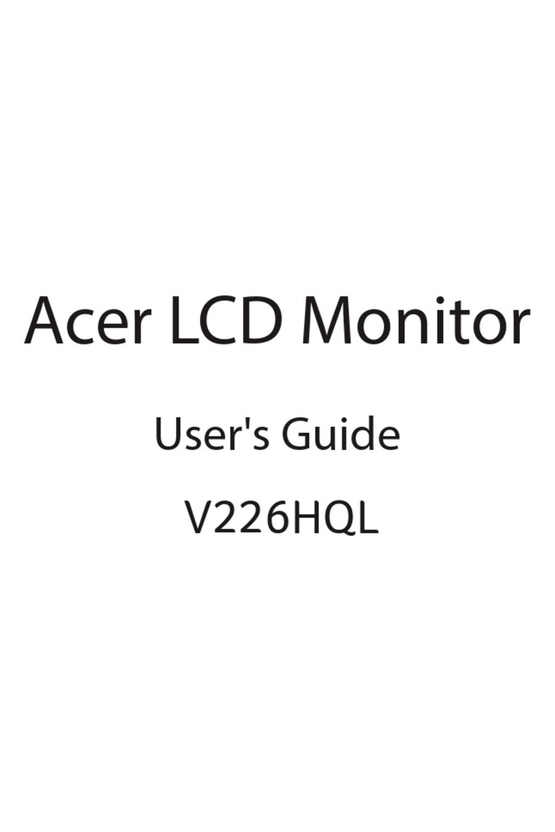 Acer V226HQL User manual