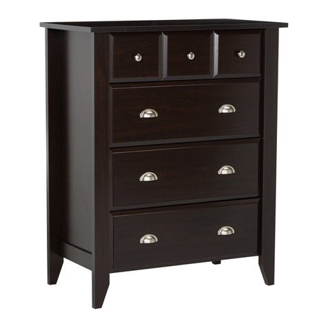 Sauder Shoal Creek 409714 User manual