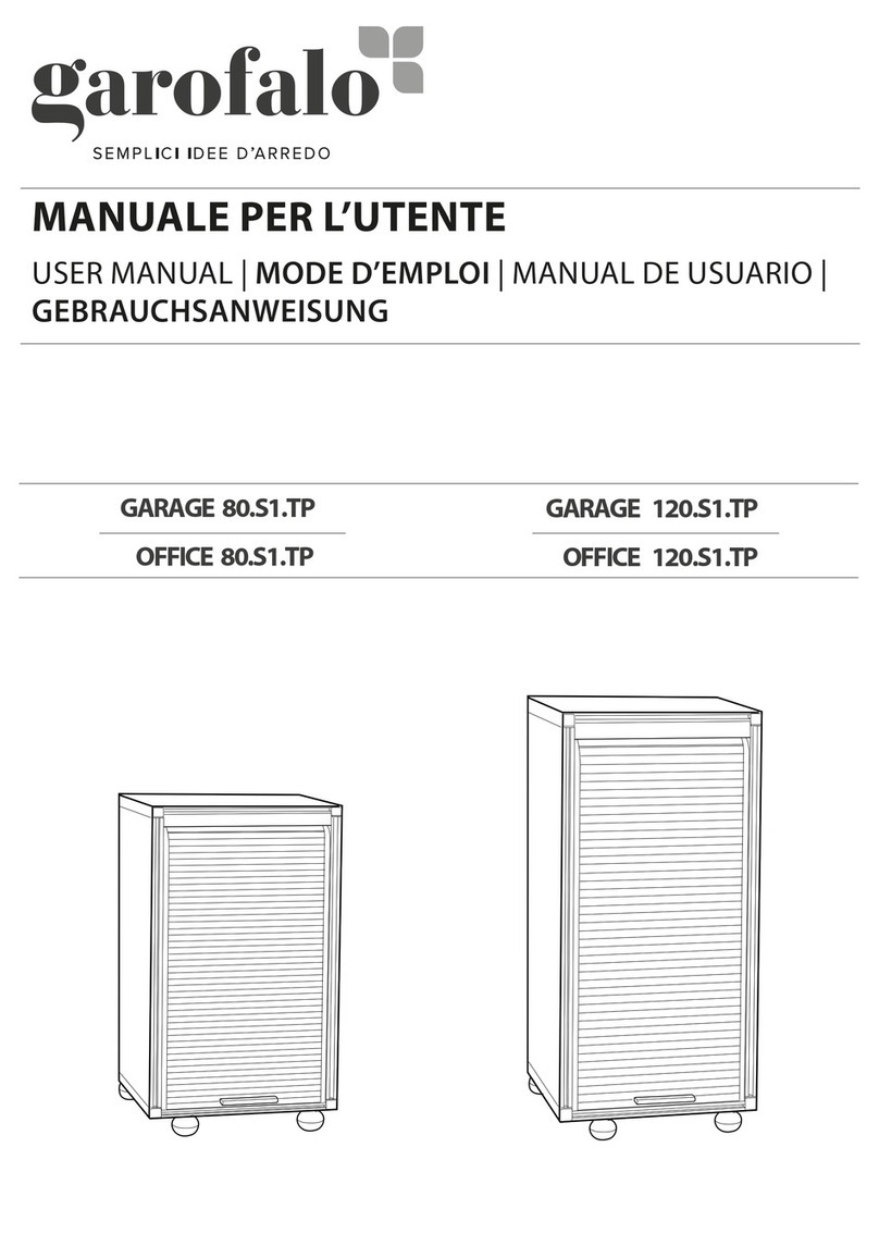 garofalo GARAGE 80.S1.TP user manual