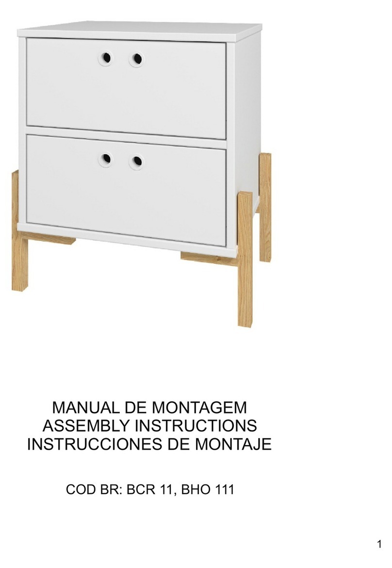 Panorama Moveis BCR 11 User manual Panorama Moveis BCR 11 User manual