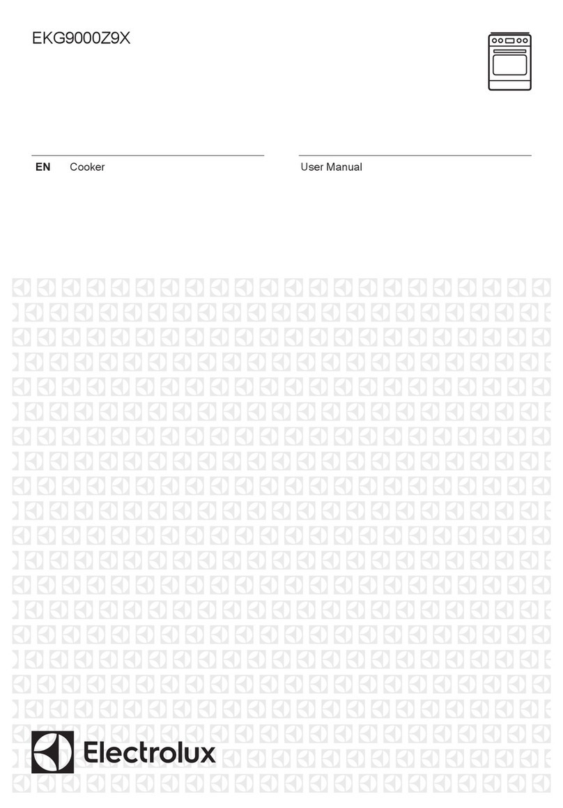 Electrolux EKG9000Z9X User manual