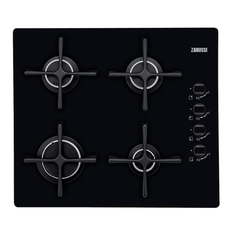 Zanussi ZGO63414 user manual