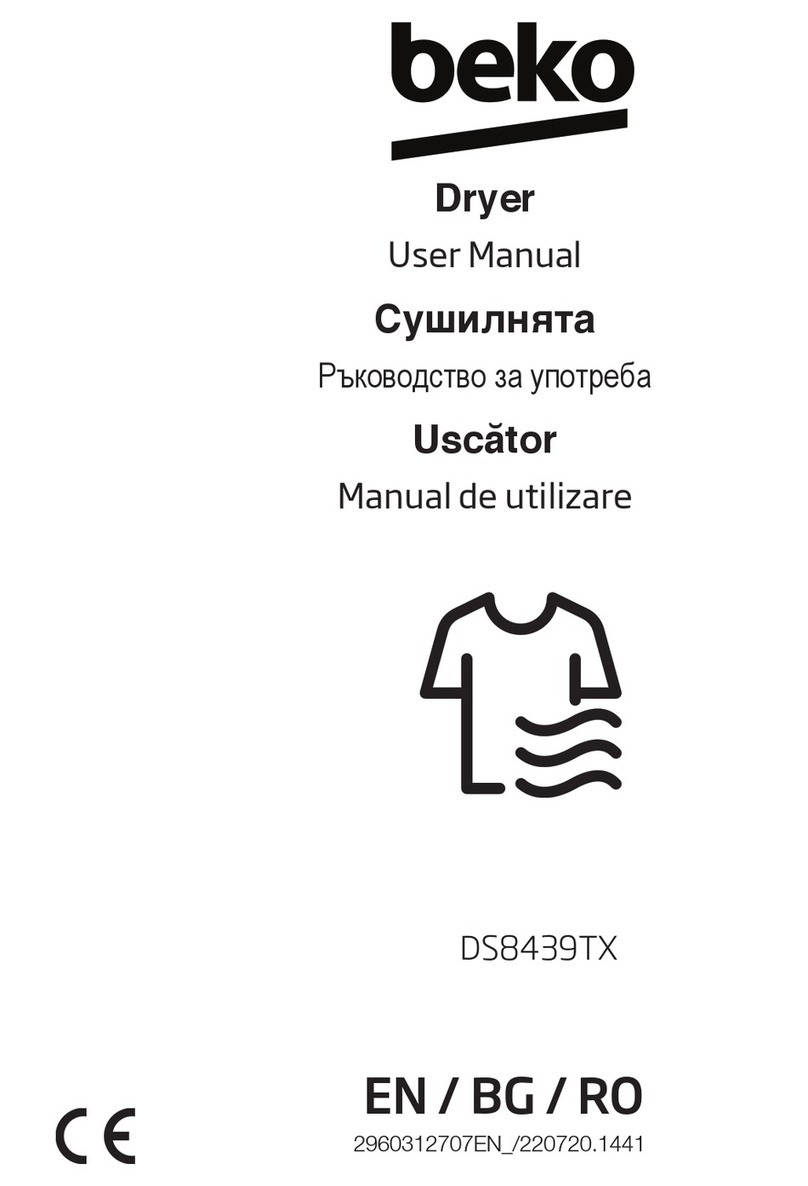 Beko DS8439TX User manual