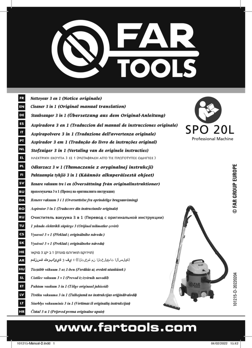 Far Tools SPO 20L Original manual translation