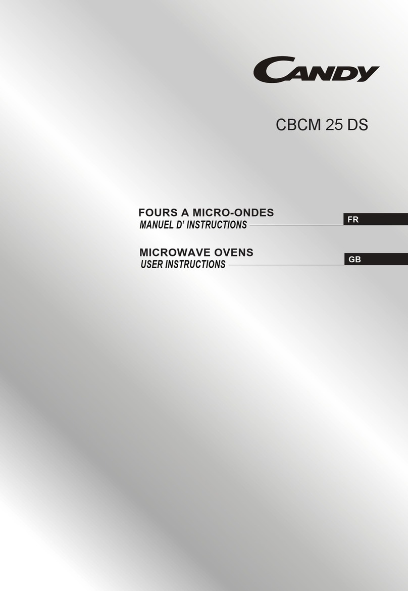 Candy CBCM 25 DS User instructions