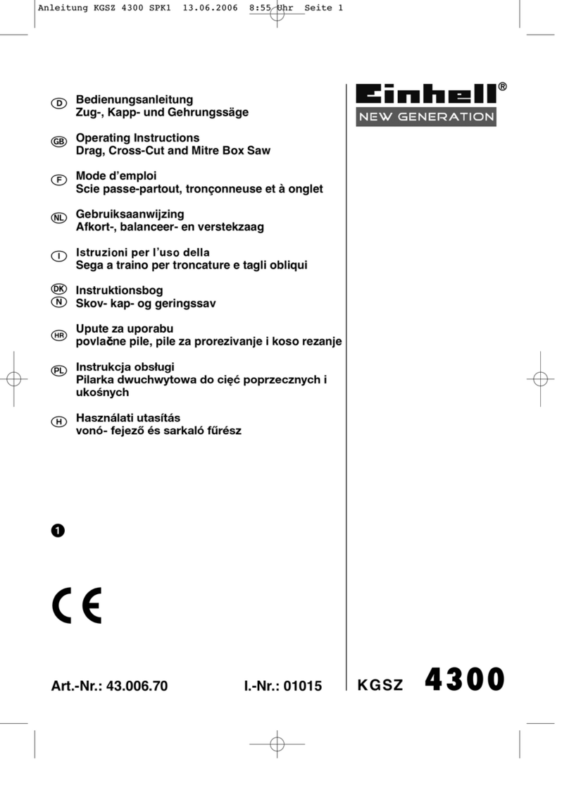 EINHELL 43.006.70 User manual