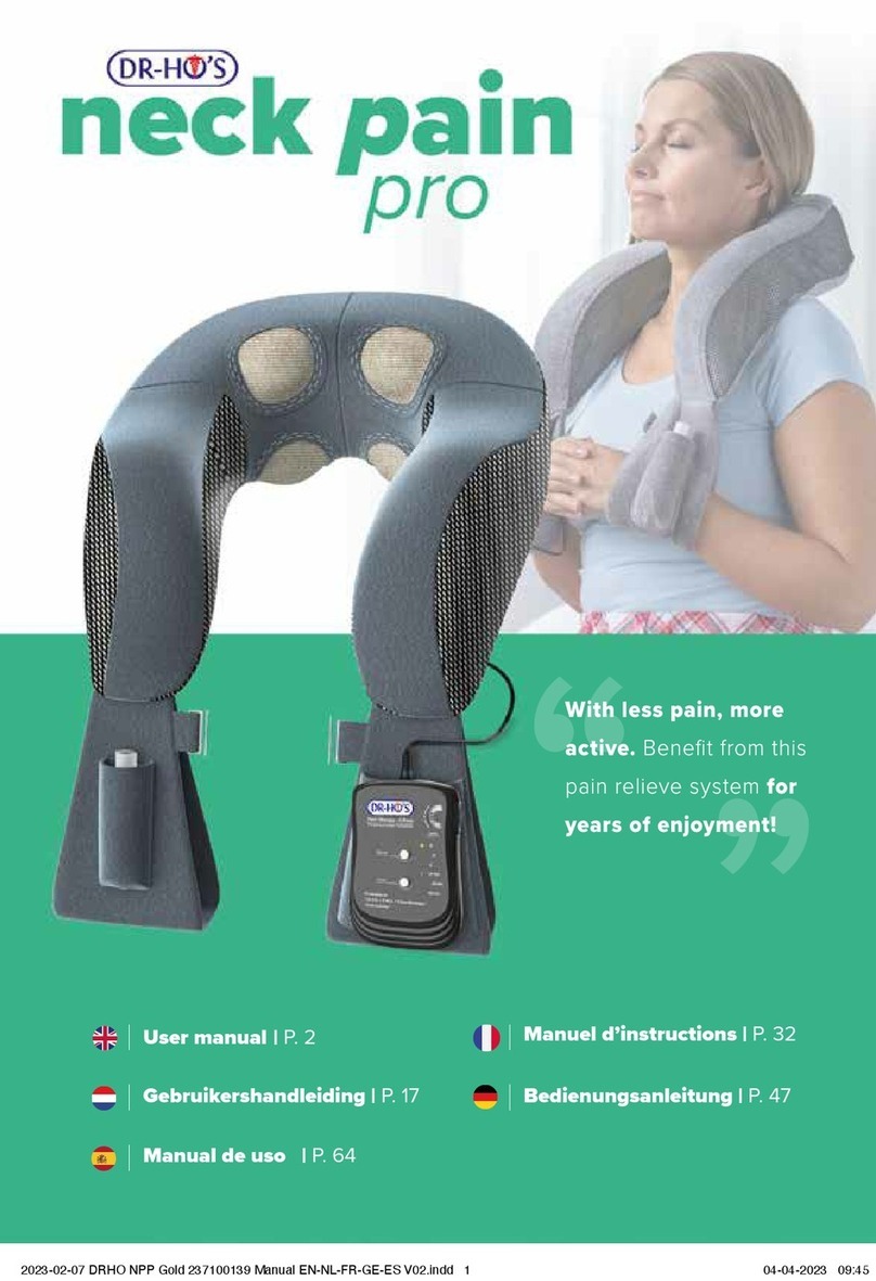 DR-HO'S NECK PAIN PRO User manual