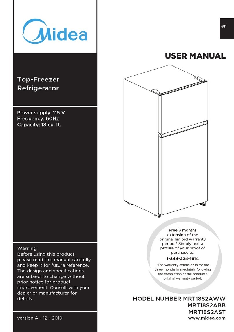 Midea MRT18S2AWW user manual