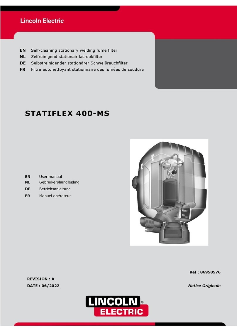 Lincoln Electric STATIFLEX 400-MS user manual