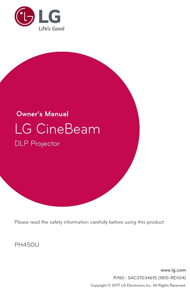 LG CineBeam Laser User manual