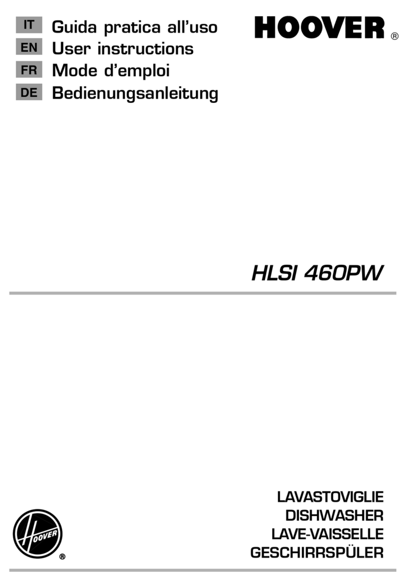Hoover HLSI 460PW User manual